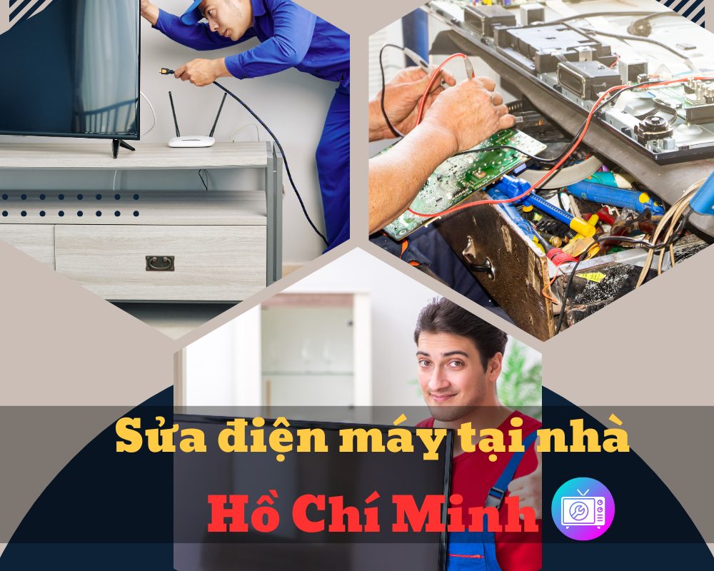 Sửa tivi tại nhà TP.HCM: Mất tiếng, màn hình tối